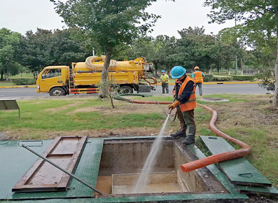 石拐化油池清理